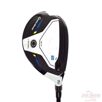 TaylorMade SIM2 Titanium Fairway Wood 3 Wood 3W 15° Mitsubishi Tensei AV Blue Raw 65 Graphite Stiff Right Handed 43.25in