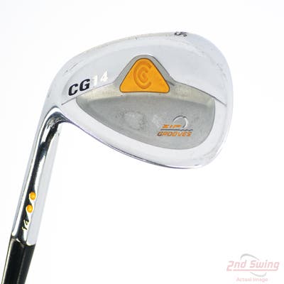 Cleveland CG14 Wedge Sand SW 56° 14 Deg Bounce Cleveland Traction Wedge Steel Wedge Flex Left Handed 36.0in