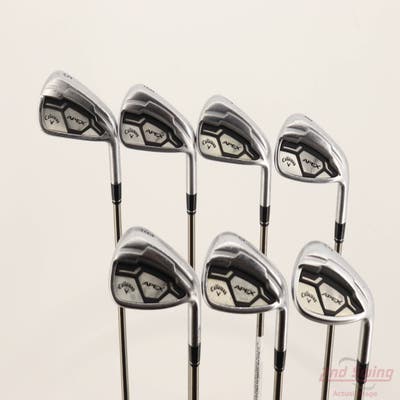 Callaway Apex CF16 Iron Set 5-PW SW UST Mamiya Recoil 760 ES Graphite Regular Right Handed STD