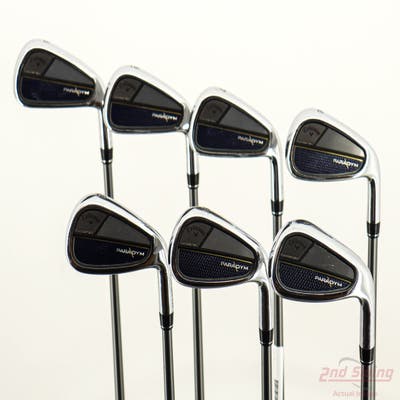 Callaway Paradym Iron Set 5-PW AW Project X HZRDUS Silver Gen4 65 Graphite Regular Right Handed STD