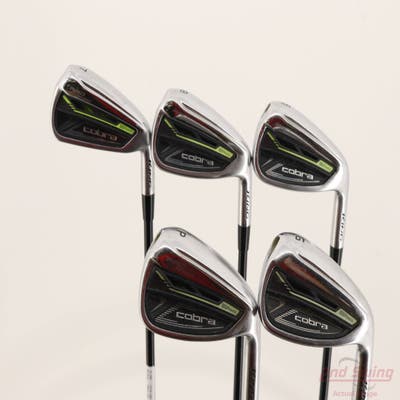 Cobra RAD Speed Iron Set 7-PW AW Accra 40i Graphite Senior Right Handed -1/4"