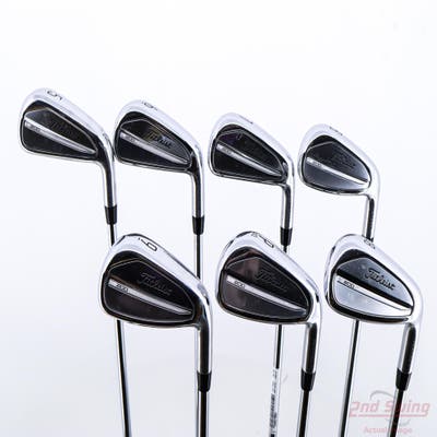 Titleist 2023 T200 Iron Set 5-PW GW Project X LZ 6.0 Steel Stiff Right Handed +1"