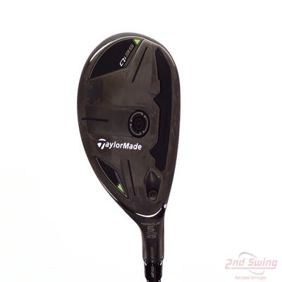 Mint TaylorMade Qi35 Rescue Hybrid 5 Hybrid 25° Mitsubishi Kai'li Blue DarkWave HY Graphite Stiff Right Handed 40.0in