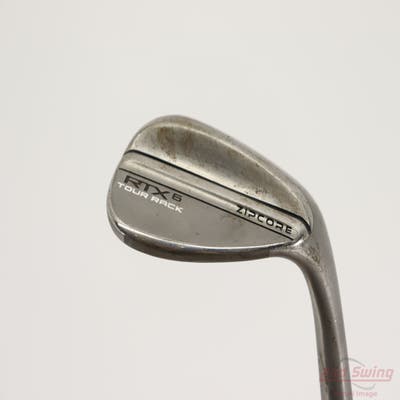 Cleveland RTX 6 ZipCore Tour Rack Raw Wedge Lob LW 58° 9 Deg Bounce Full True Temper Dynamic Gold Tour Issue S400 Steel Stiff Right Handed 35.5in