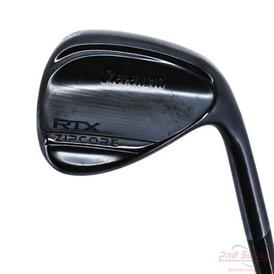 Mint Cleveland RTX ZipCore Black Satin Wedge Gap GW 52° 10 Deg Bounce Mid True Temper Dynamic Gold Spinner Tour Issue Steel Wedge Flex Right Handed 35.75in