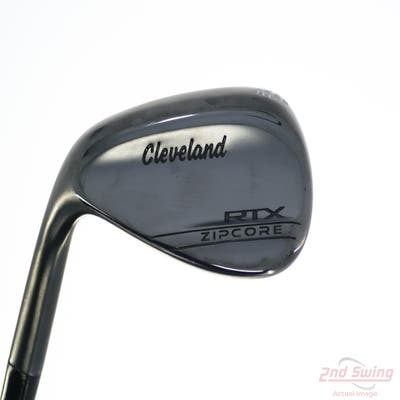 Mint Cleveland RTX ZipCore Black Satin Wedge Gap GW 52° 10 Deg Bounce Mid True Temper Dynamic Gold Spinner Tour Issue Steel Wedge Flex Left Handed 35.75in