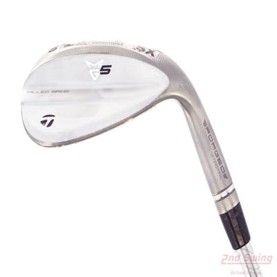 Mint TaylorMade Milled Grind 5 Satin Chrome Wedge Lob LW 60° 11 Deg Bounce SX True Temper Dynamic Gold Tour Issue X100 Steel X-Stiff Right Handed 35.5in