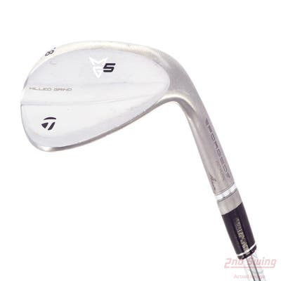 TaylorMade Milled Grind 5 Satin Chrome Wedge Lob LW 58° 10 Deg Bounce SB True Temper Dynamic Gold Tour Issue X100 Steel X-Stiff Right Handed 36.0in