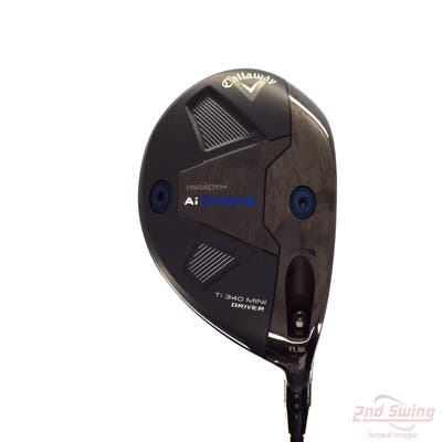 Callaway Paradym Ai Smoke Ti 340 Mini Driver 11.5° FST KBS Max HL 40 Graphite Senior Right Handed 43.5in