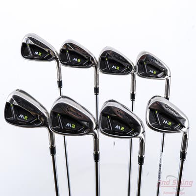 TaylorMade 2019 M2 Iron Set 4-PW AW TM Reax 88 HL Steel Regular Right Handed +1/2"