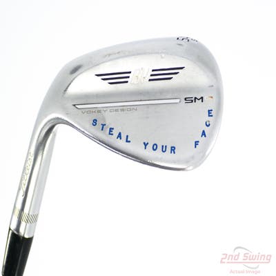 Titleist Vokey SM9 Tour Chrome Wedge Sand SW 54° 10 Deg Bounce S Grind Stock Steel Shaft Steel Wedge Flex Left Handed 35.5in
