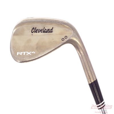 Cleveland RTX 4 Tour Raw Wedge Gap GW 52° 10 Deg Bounce Mid Stock Steel Shaft Steel Wedge Flex Right Handed 35.5in