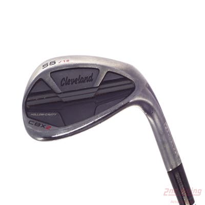 Cleveland CBX 2 Black Satin Wedge Sand SW 56° 12 Deg Bounce True Temper Dynamic Gold 115 Steel Wedge Flex Right Handed 35.5in