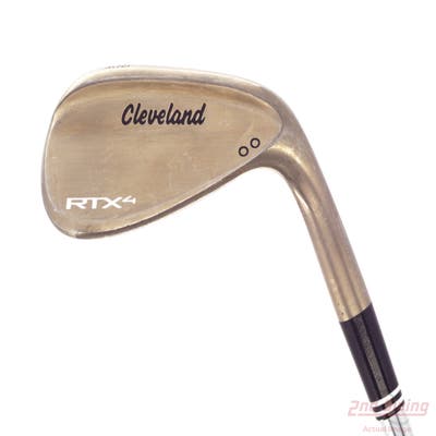 Cleveland RTX 4 Tour Raw Wedge Gap GW 52° 10 Deg Bounce Mid True Temper Dynamic Gold Tour Issue S400 Steel Stiff Right Handed 36.0in