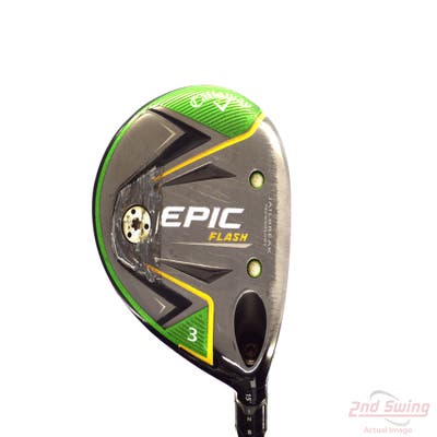 Callaway EPIC Flash Fairway Wood 3 Wood 3W 15° Mitsubishi Kai'li Blue DarkWave 75 Graphite Stiff Right Handed 42.0in