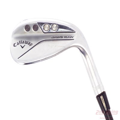 Callaway Jaws Raw Chrome Wedge Lob LW 58° 12 Deg Bounce W Grind Dynamic Gold TI Onyx S400 Steel Stiff Right Handed 35.0in