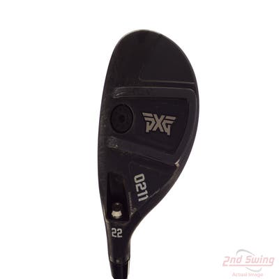 PXG 2021 0211 Hybrid 4 Hybrid 22° Mitsubishi Tensei AV Blue Raw 75 Graphite Regular Left Handed 40.0in