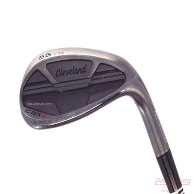 Cleveland CBX 2 Black Satin Wedge Sand SW 56° 12 Deg Bounce True Temper Dynamic Gold 115 Steel Wedge Flex Right Handed 35.5in