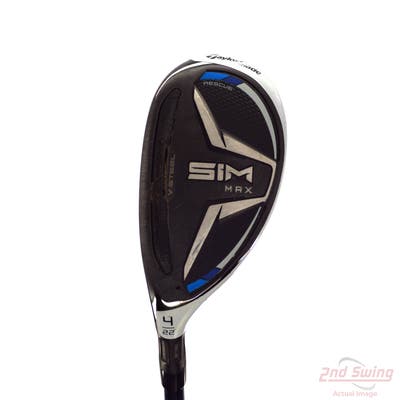 TaylorMade SIM MAX Hybrid 4 Hybrid 22° Fujikura Ventus Blue 6 Graphite Regular Left Handed 40.5in