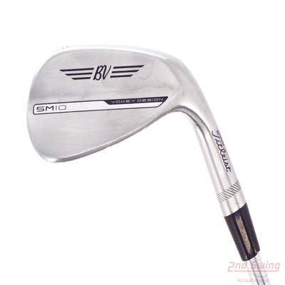 Titleist Vokey SM10 Tour Chrome Wedge Gap GW 52° 12 Deg Bounce F Grind Titleist Vokey BV Steel Wedge Flex Right Handed 35.5in