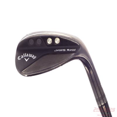 Callaway Jaws Raw Black Plasma Wedge Lob LW 60° 12 Deg Bounce W Grind True Temper Dynamic Gold Spinner Tour Issue Steel Wedge Flex Right Handed 35.0in