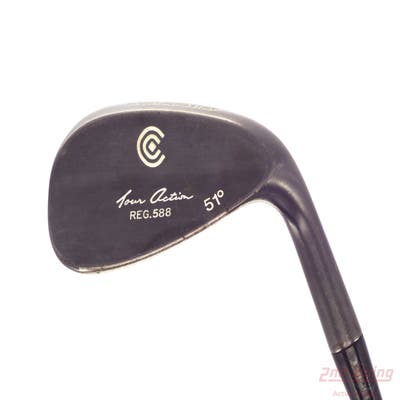 Cleveland 588 Gunmetal Wedge Gap GW 51° True Temper Dynamic Gold Steel Wedge Flex Right Handed 35.5in