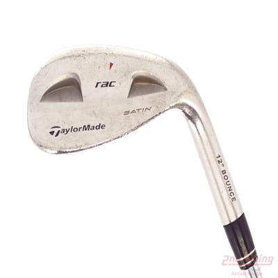 TaylorMade Rac Satin Tour Wedge Sand SW 56° 12 Deg Bounce Stock Steel Shaft Steel Wedge Flex Right Handed 35.5in