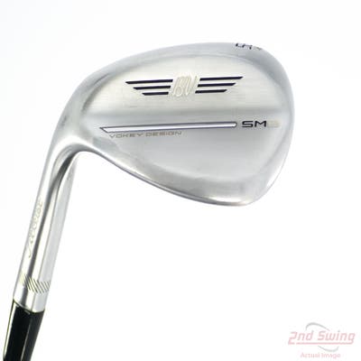 Titleist Vokey SM9 Tour Chrome Wedge Lob LW 58° 14 Deg Bounce K Grind Titleist Vokey BV Steel Wedge Flex Left Handed 35.0in