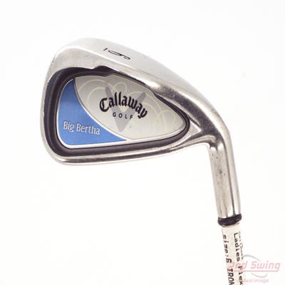 Callaway 2004 Big Bertha Single Iron 6 Iron Callaway Stock Graphite Graphite Ladies Right Handed 37.25in