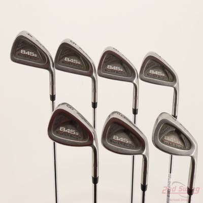 Tommy Armour 845S Silver Scot Iron Set 4-PW Stock Steel Shaft Steel Regular Right Handed +1/2"
