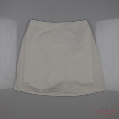 New Womens Ralph Lauren RLX Skort Large L White MSRP $155