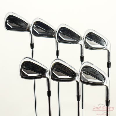 Titleist 2023 T350 Iron Set 5-PW AW True Temper AMT Red S300 Steel Stiff Right Handed STD