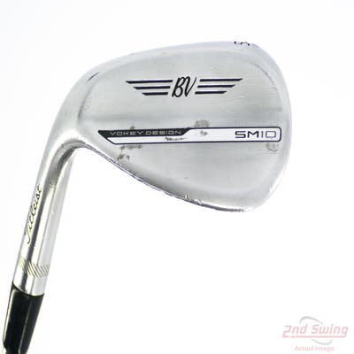 Titleist Vokey SM10 Tour Chrome Wedge Sand SW 54° 14 Deg Bounce F Grind True Temper Dynamic Gold Tour Issue X100 Steel X-Stiff Left Handed 36.5in