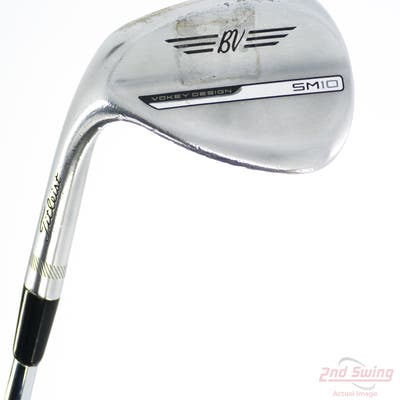 Titleist Vokey SM10 Tour Chrome Wedge Lob LW 58° 14 Deg Bounce K Grind True Temper Dynamic Gold Tour Issue X100 Steel X-Stiff Left Handed 36.25in