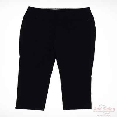 New Womens Swing Control Pants 10 x28 Navy Blue MSRP $105