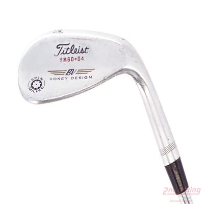Titleist Vokey Spin Milled Wedge Lob LW 60° 4 Deg Bounce True Temper Dynamic Gold S200 Steel Stiff Right Handed 35.5in