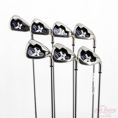 Callaway X-18 Iron Set 4-PW Callaway Stock Steel Steel Uniflex Right Handed STD
