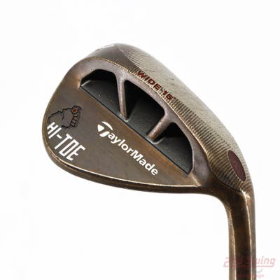 TaylorMade HI-TOE RAW Big Foot Wedge Lob LW 60° 15 Deg Bounce FST KBS Hi-Rev 2.0 115 Steel Wedge Flex Right Handed 35.0in