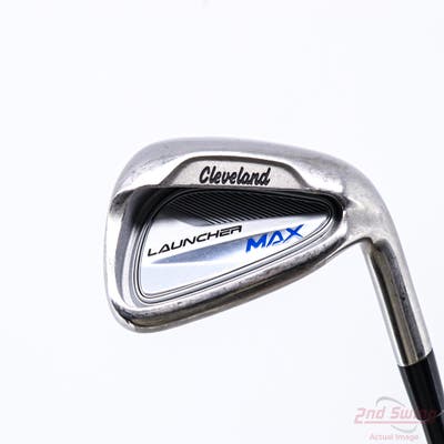Cleveland Launcher MAX Single Iron Pitching Wedge PW UST Mamiya Helium Black Nanocore 6 Graphite Senior Right Handed 36.0in