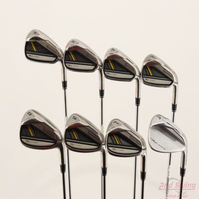 TaylorMade Rocketbladez Iron Set 4-PW AW TM RocketFuel 85 Steel Steel Regular Right Handed +1/2"