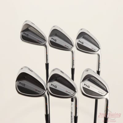 Ping i240 Iron Set 6-PW GW ALTA CB Black Graphite Stiff Right Handed Orange Dot STD