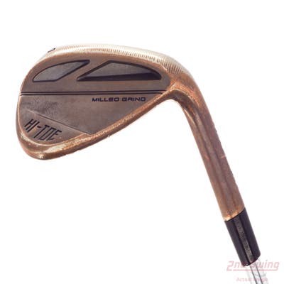 TaylorMade Milled Grind HI-TOE 3 Copper Wedge Lob LW 60° 13 Deg Bounce Stock Steel Shaft Steel Wedge Flex Right Handed 35.0in