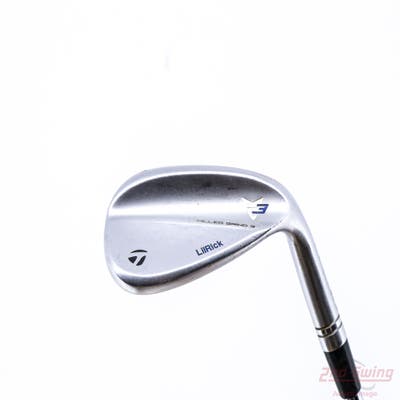 TaylorMade Milled Grind 3 Raw Chrome Wedge Lob LW 58° 11 Deg Bounce SB FST KBS Tour Steel Stiff Right Handed 34.75in