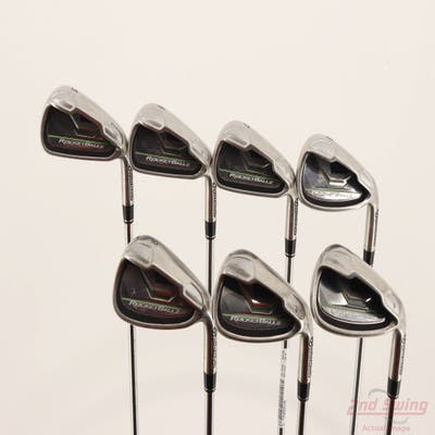 TaylorMade RocketBallz Iron Set 5-PW AW Callaway Stock Steel Steel Regular Right Handed +1/2"