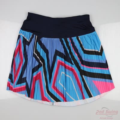New Womens Lucky In Love Skort Large L Multi MSRP $96 GB183-U70955