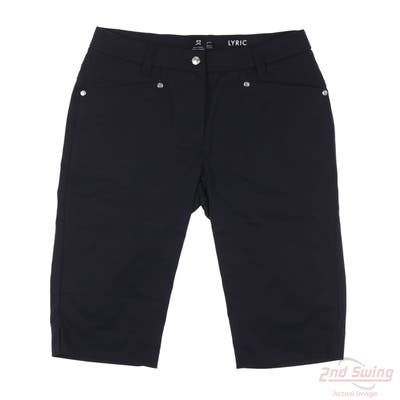 New Womens Daily Sports Shorts 10 Black MSRP $125 001/261