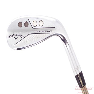 Callaway Jaws Raw Chrome Wedge Lob LW 60° 10 Deg Bounce S Grind UST Mamiya Recoil 460 F3 Graphite Regular Right Handed 34.5in