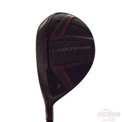 Cleveland Launcher HB Turbo Fairway Wood 3 Wood 3W 15° Miyazaki C. Kua 5 Graphite Stiff Left Handed 43.75in