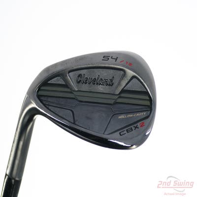 Cleveland CBX 2 Black Satin Wedge Sand SW 54° 12 Deg Bounce True Temper Dynamic Gold 115 Steel Wedge Flex Left Handed 35.75in