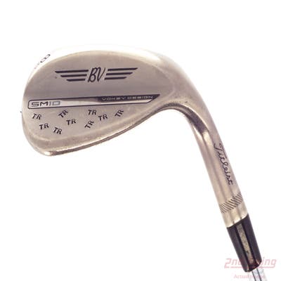 Titleist Vokey SM10 Nickel Wedge Lob LW 58° 12 Deg Bounce D Grind Nippon NS Pro Modus 3 Tour 105 Steel Wedge Flex Right Handed 35.0in